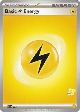 Basic Lightning Energy - Pikachu 31 4 - Battle Academy 2024