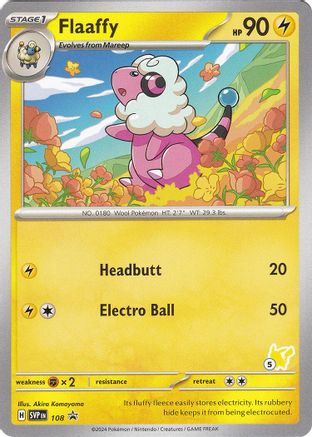 Flaaffy - Pikachu 5 108 - Battle Academy 2024