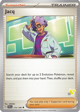 Jacq - Pikachu 51 175 - Battle Academy 2024