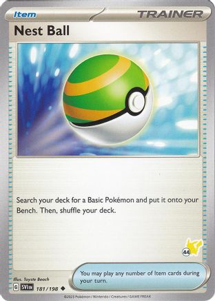 Nest Ball - Pikachu 44 181 - Battle Academy 2024