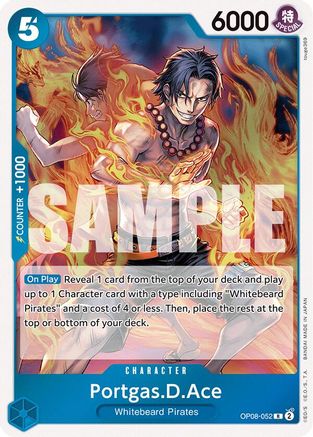 Portgas.D.Ace (OP08-052) - Two Legends Foil