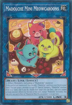 Madolche Mini Meowcaroons (INFO-EN050) - The Infinite Forbidden 1st Edition