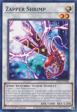 Zapper Shrimp (INFO-EN088) - The Infinite Forbidden 1st Edition