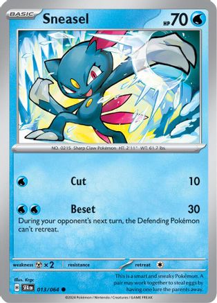 Sneasel 13 - SV Shrouded Fable