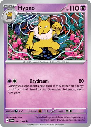 Hypno 17 - SV Shrouded Fable Reverse Holofoil