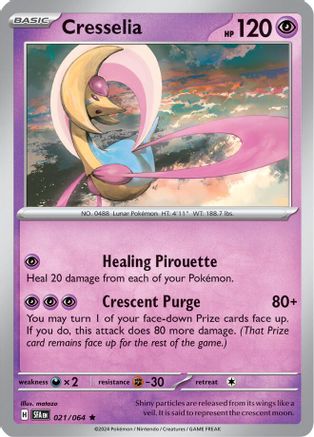 Cresselia - 021/064 21 - SV Shrouded Fable Reverse Holofoil
