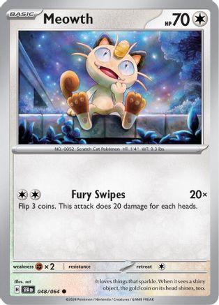 Meowth 48 - SV Shrouded Fable