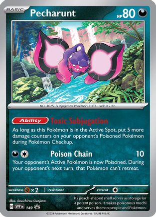 Pecharunt - 149 149 - SV Scarlet & Violet Promo Cards Holofoil