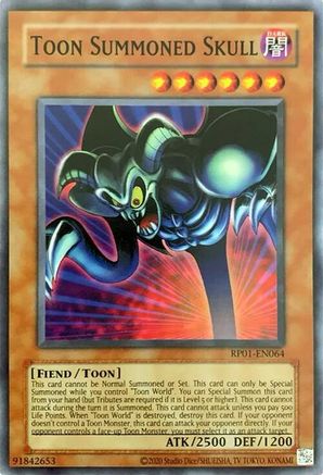 Toon Summoned Skull (RP01-EN064) - Retro Pack (2020 Date Reprint) Unlimited