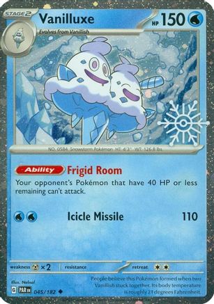 Vanilluxe (Holiday Calendar) 45 - Miscellaneous Cards & Products Holofoil