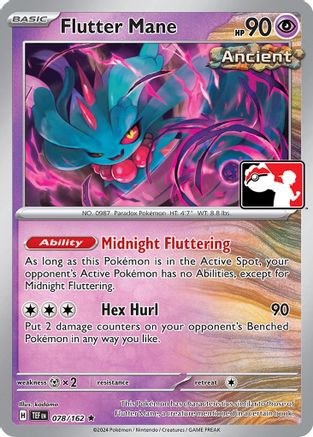 Flutter Mane 78 - Prize Pack Series Cards