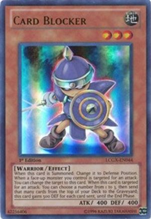 Card Blocker (LCGX-EN044) - Legendary Collection 2 1st Edition
