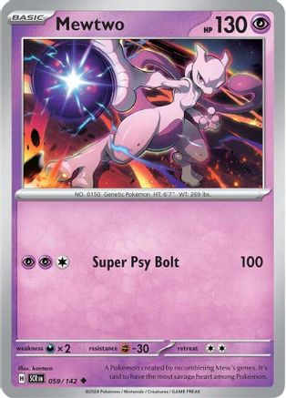 Mewtwo 59 - SV07 Stellar Crown