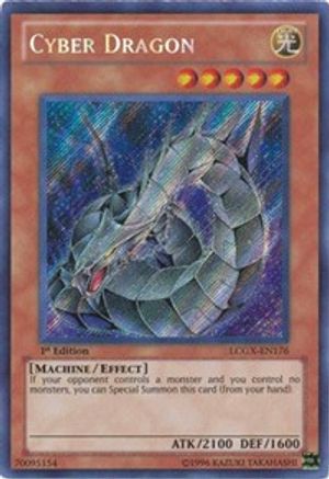 Cyber Dragon (Alternate Art) (LCGX-EN176) - Legendary Collection 2 1st Edition