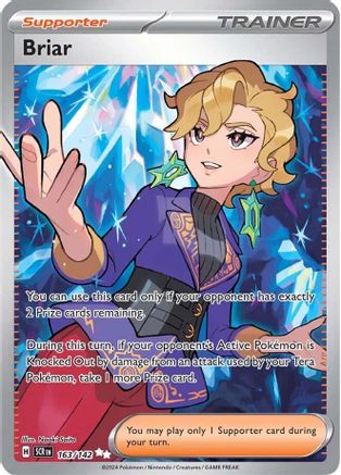 Briar - 163/142 163 - SV07 Stellar Crown Holofoil