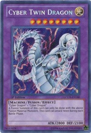 Cyber Twin Dragon (LCGX-EN180) - Legendary Collection 2 Unlimited