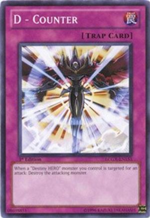 D - Counter (LCGX-EN153) - Legendary Collection 2 1st Edition