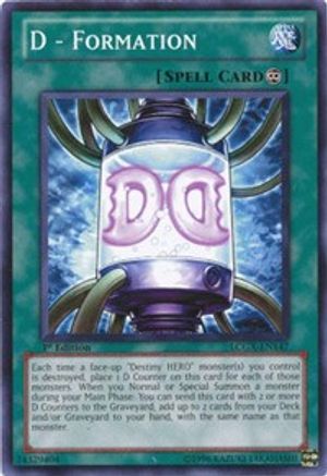 D - Formation (LCGX-EN147) - Legendary Collection 2 1st Edition