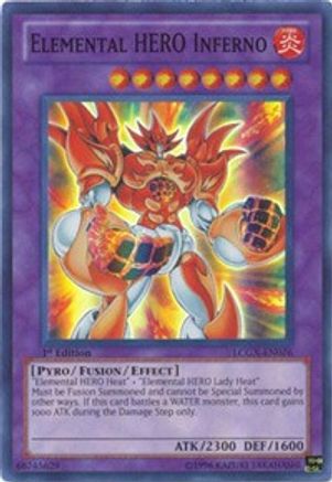Elemental HERO Inferno (LCGX-EN076) - Legendary Collection 2 Unlimited