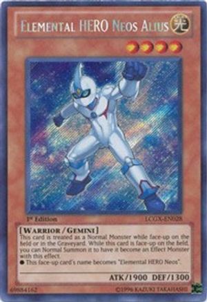 Elemental HERO Neos Alius (LCGX-EN028) - Legendary Collection 2 1st Edition