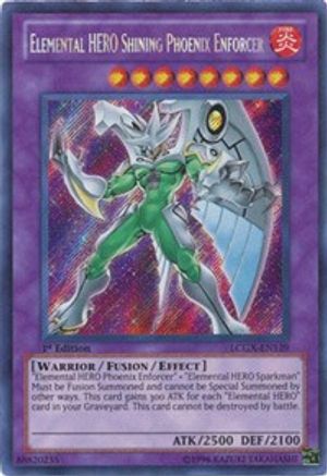 Elemental HERO Shining Phoenix Enforcer (LCGX-EN139) - Legendary Collection 2 1st Edition