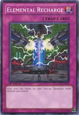 Elemental Recharge (LCGX-EN115) - Legendary Collection 2 1st Edition