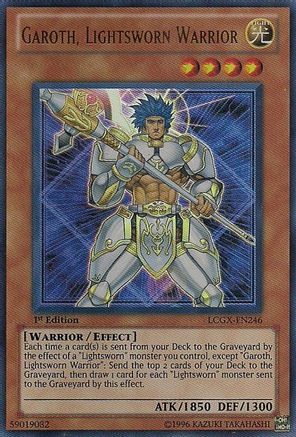 Garoth, Lightsworn Warrior (LCGX-EN246) - Legendary Collection 2 1st Edition