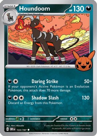 Houndoom 133 - Trick or Trade BOOster Bundle 2024