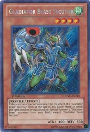 Gladiator Beast Secutor (LCGX-EN240) - Legendary Collection 2 1st Edition