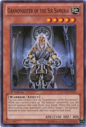 Grandmaster of the Six Samurai (LCGX-EN226) - Legendary Collection 2 Unlimited