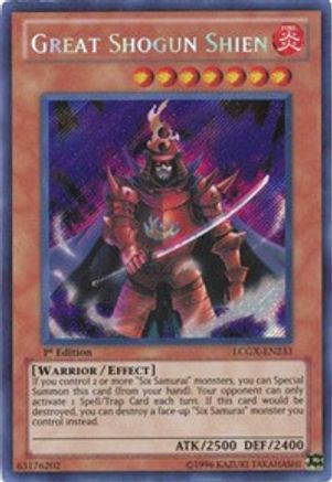 Great Shogun Shien (LCGX-EN233) - Legendary Collection 2 1st Edition