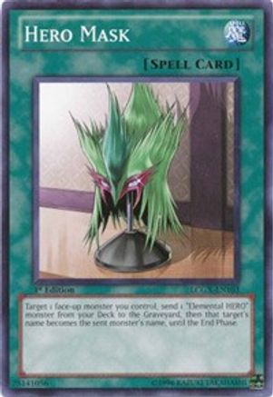 Hero Mask (LCGX-EN103) - Legendary Collection 2 Unlimited