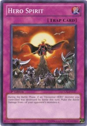 Hero Spirit (LCGX-EN117) - Legendary Collection 2 Unlimited