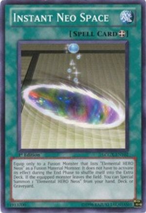 Instant Neo Space (LCGX-EN102) - Legendary Collection 2 1st Edition