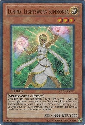 Lumina, Lightsworn Summoner (LCGX-EN247) - Legendary Collection 2 1st Edition