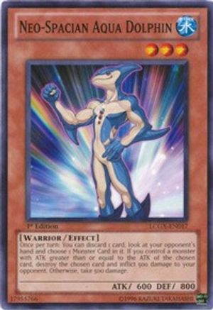 Neo-Spacian Aqua Dolphin (LCGX-EN017) - Legendary Collection 2 1st Edition