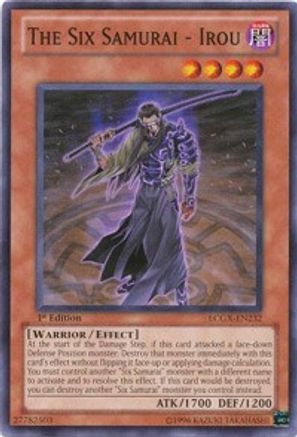 The Six Samurai - Irou (LCGX-EN232) - Legendary Collection 2 Unlimited