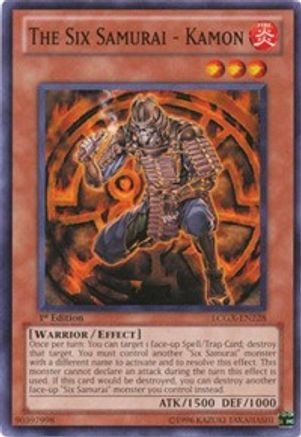 The Six Samurai - Kamon (LCGX-EN228) - Legendary Collection 2 Unlimited