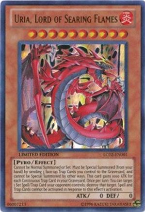 Uria, Lord of Searing Flames (LC02-EN001) - Legendary Collection 2 Limited