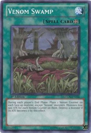 Venom Swamp (LCGX-EN216) - Legendary Collection 2 1st Edition