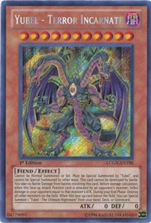 Yubel - Terror Incarnate (LCGX-EN198) - Legendary Collection 2 1st Edition