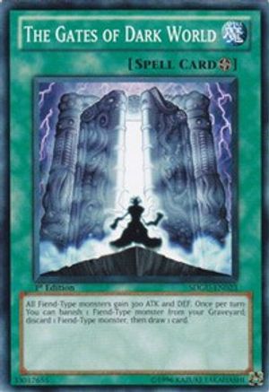 The Gates of Dark World (SDGU-EN023) - Structure Deck: Gates of the Underworld 1st Edition