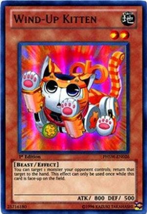 Wind-Up Kitten (PHSW-EN026) - Photon Shockwave Unlimited