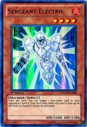 Sergeant Electro (PHSW-EN090) - Photon Shockwave Unlimited