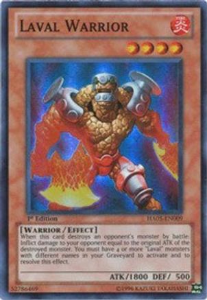 Laval Warrior (HA05-EN009) - Hidden Arsenal 5: Steelswarm Invasion 1st Edition