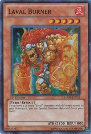 Laval Burner (HA05-EN013) - Hidden Arsenal 5: Steelswarm Invasion 1st Edition
