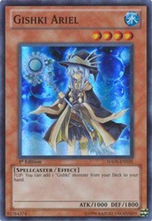 Gishki Ariel (HA05-EN035) - Hidden Arsenal 5: Steelswarm Invasion Unlimited