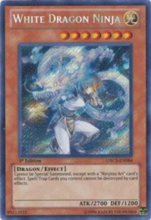 White Dragon Ninja (ORCS-EN084) - Order of Chaos 1st Edition