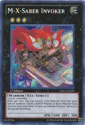 M-X-Saber Invoker (ORCS-EN099) - Order of Chaos 1st Edition