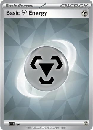 Basic Metal Energy - 016 16 - SVE Scarlet & Violet Energies